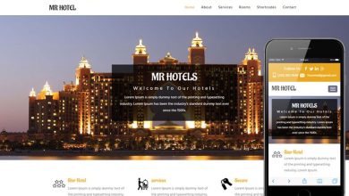 thiết kế website khách sạn
