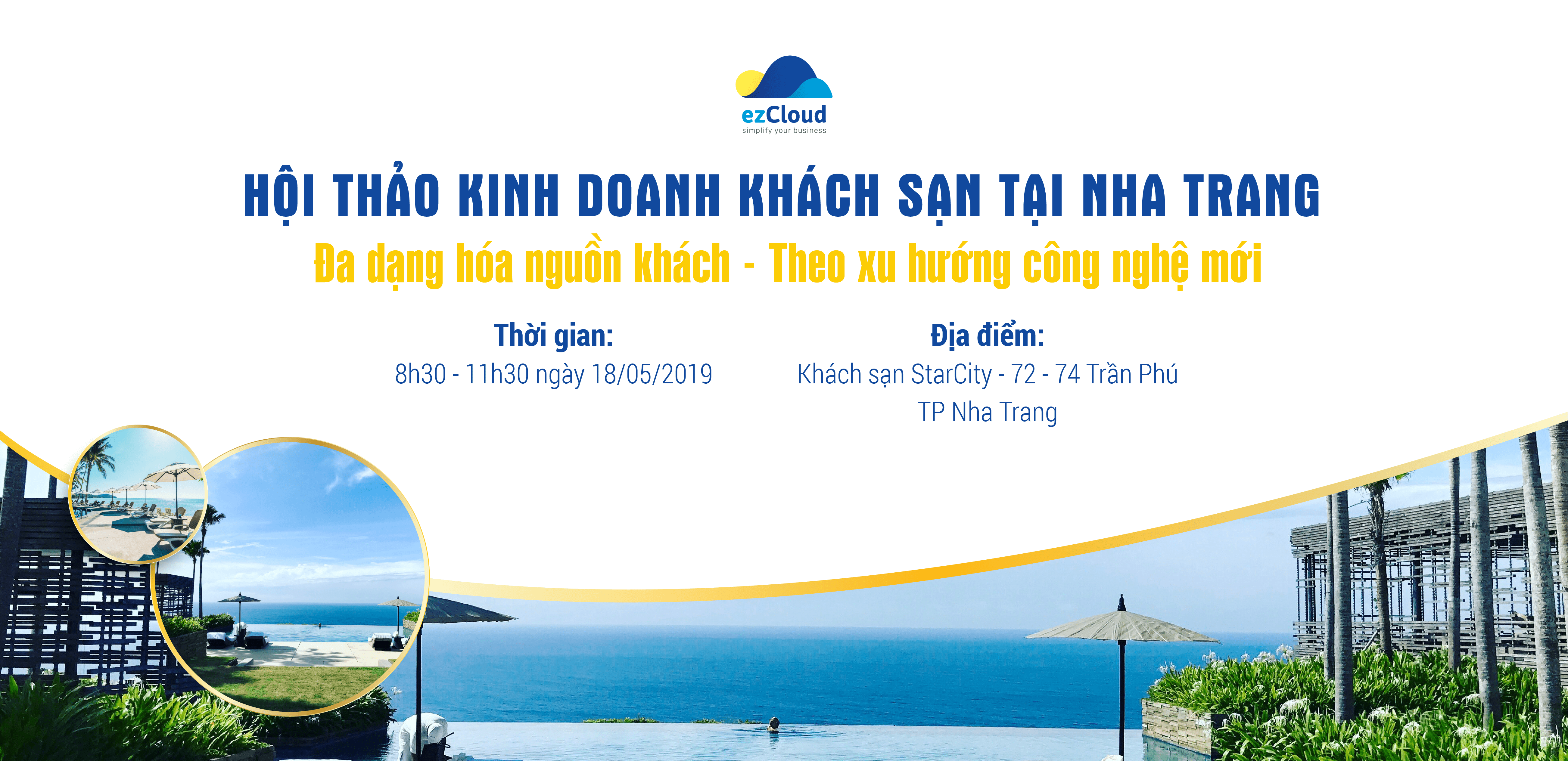 Hội thảo "Kinh doanh khách sạn tại Nha Trang: Đa dạng hóa nguồn khách theo xu hướng công nghệ mới