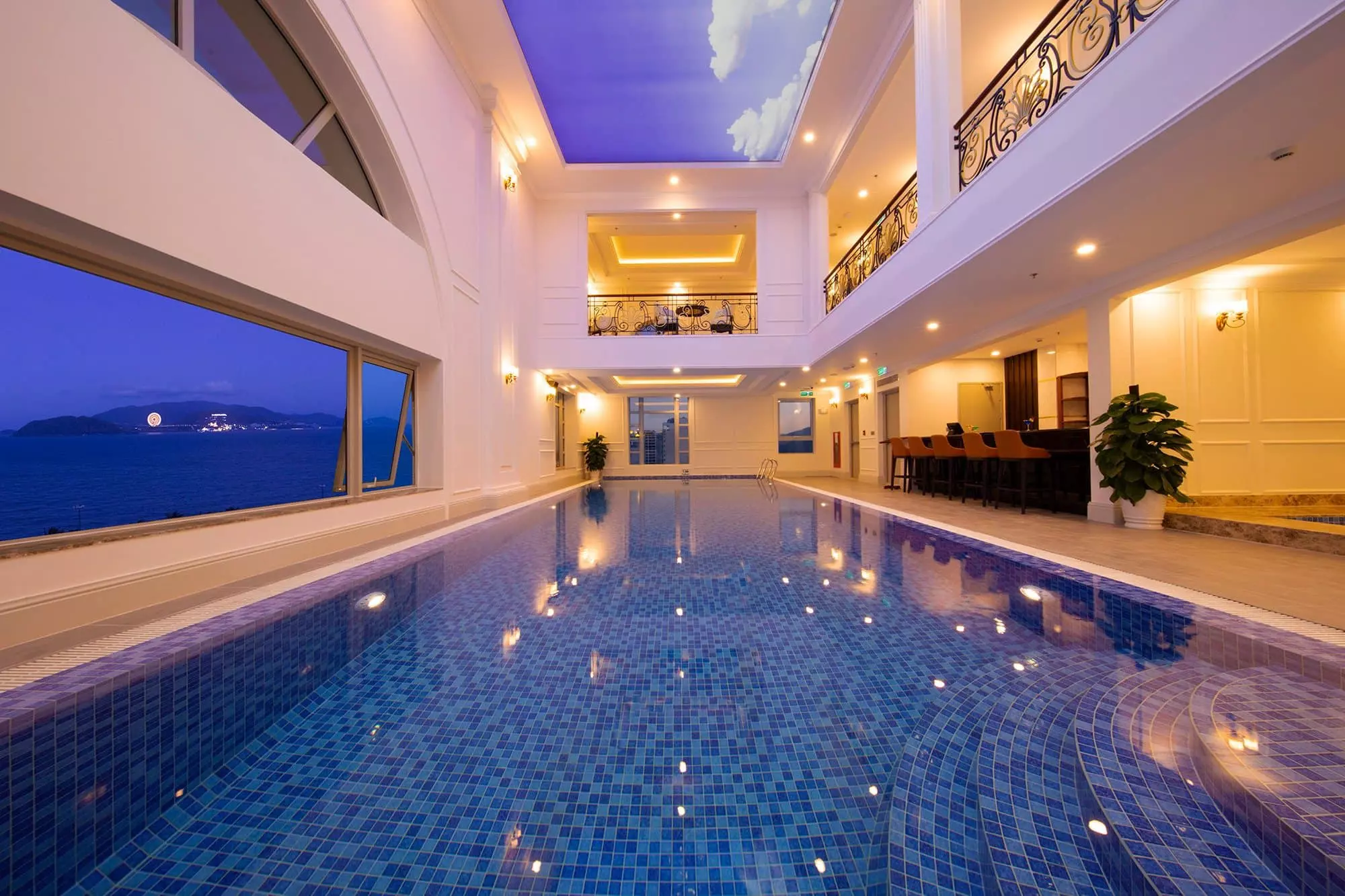 bể bơi merperle beach hotel nha trang